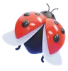 Ladybug Wings Open