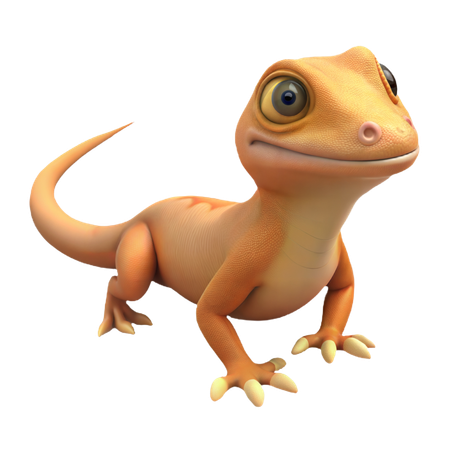 Lagarto del desierto  3D Icon