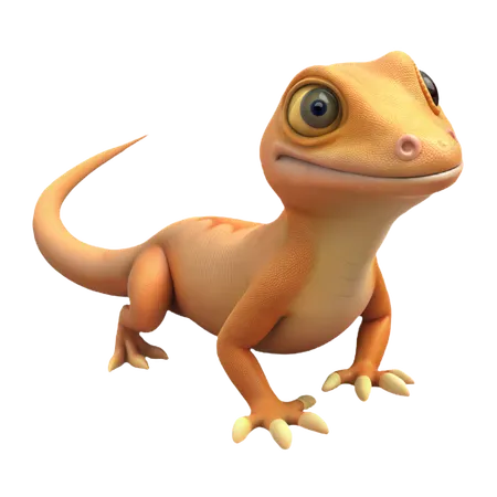 Lagarto del desierto  3D Icon