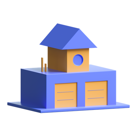 Lager  3D Illustration