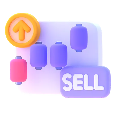 Verkaufen  3D Icon