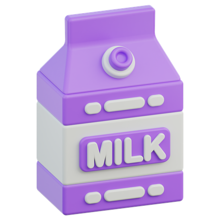 Lait  3D Icon