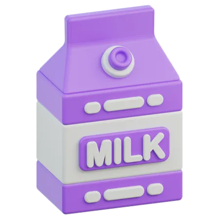 Lait  3D Icon