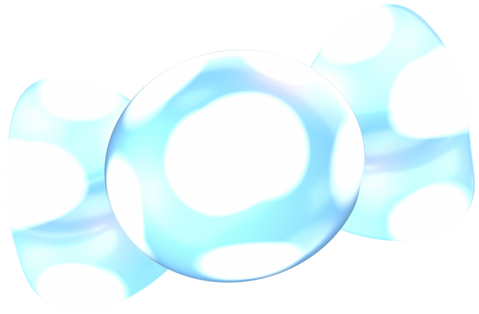 Bonbons au lait  3D Icon