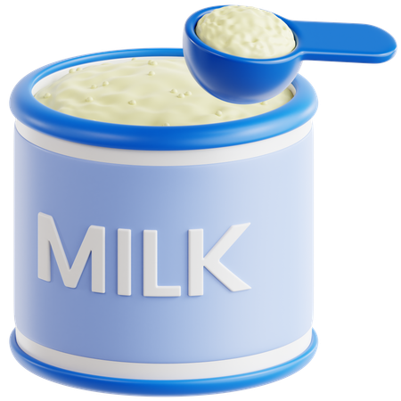 Lait en poudre  3D Icon