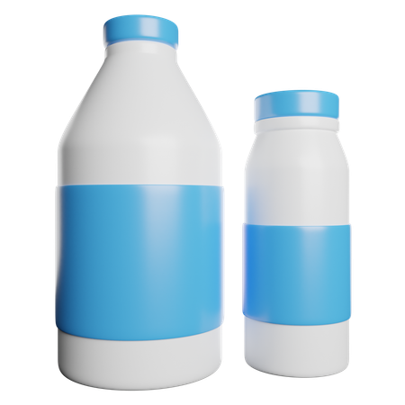 Lait de vache  3D Icon