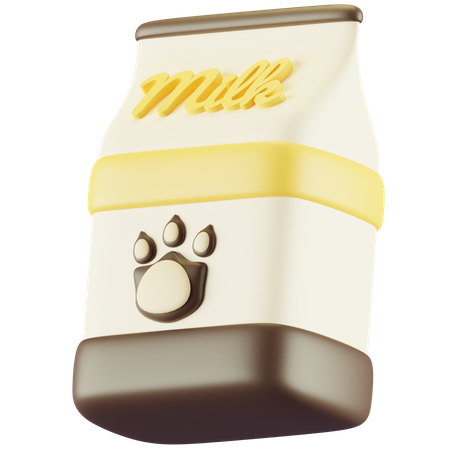 Lait pour animaux de compagnie  3D Icon