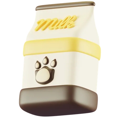 Lait pour animaux de compagnie  3D Icon