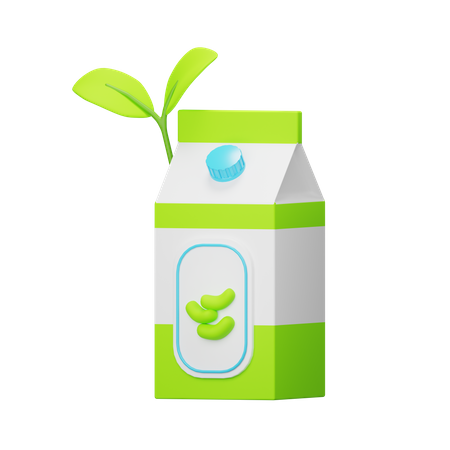 Lait végétalien  3D Icon