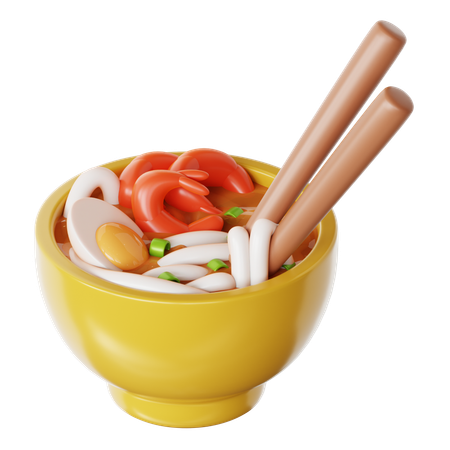 Laksa  3D Icon