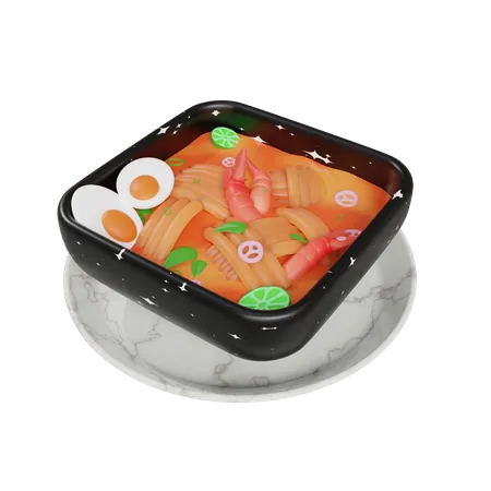 Laksa  3D Icon