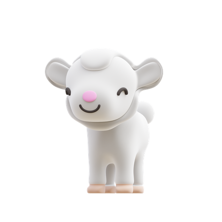 Lamb 3D Illustration
