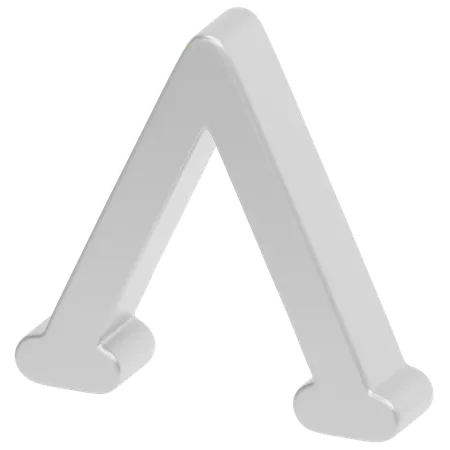 Lambda  3D Icon