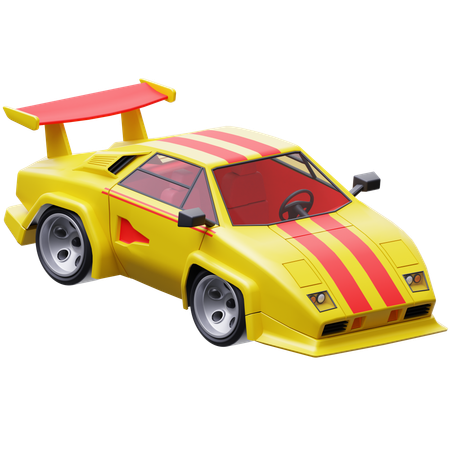 Lamborghini Countach  3D Icon