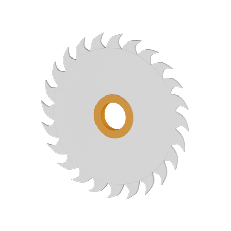 Lame circulaire  3D Icon