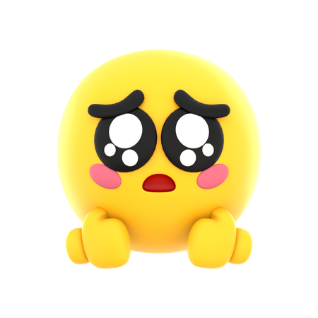 Emoji lamentável  3D Icon