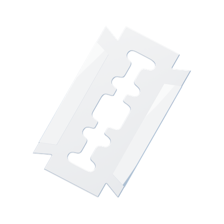 Lâmina de barbear  3D Icon
