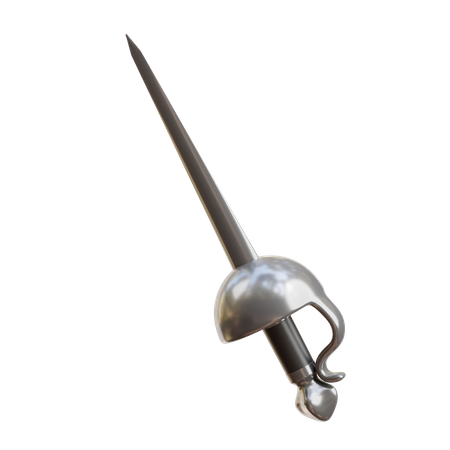 Lâmina de florete  3D Icon