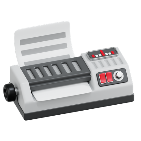 Laminating Machine  3D Icon