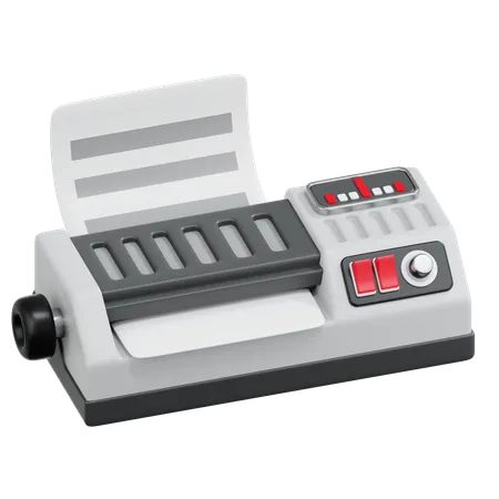 Laminating Machine  3D Icon