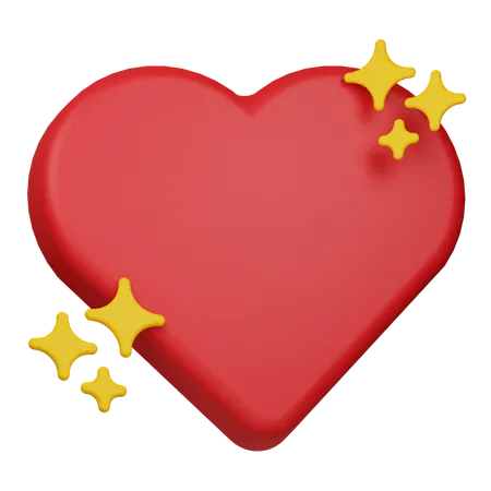 L'amour clignote  3D Icon