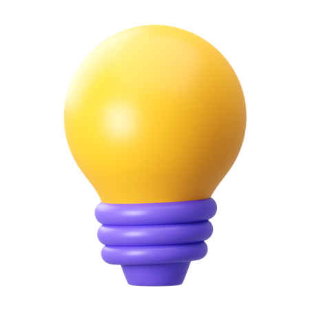 램프  3D Icon