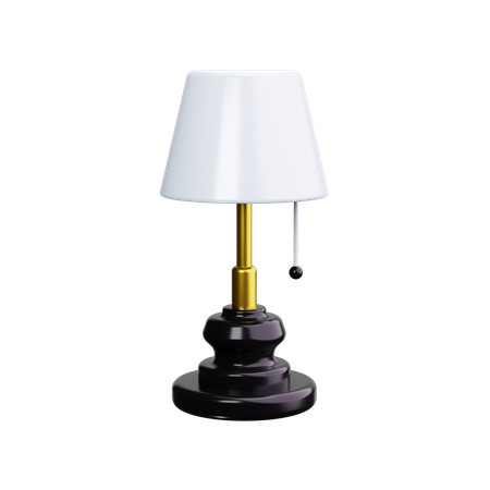 램프  3D Icon