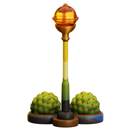 Lamp Decoration  3D Icon