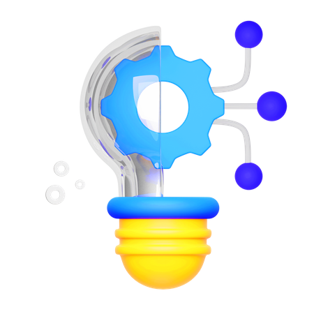 Lamp Ideas Generator  3D Icon