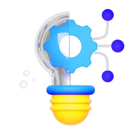 Lamp Ideas Generator  3D Icon