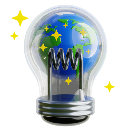 Lâmpada elétrica  3D Icon