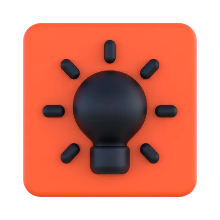 Lâmpada elétrica  3D Icon