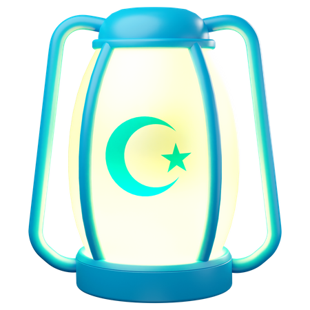 Lâmpada árabe  3D Icon
