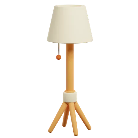 Lampada da pavimento  3D Icon