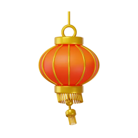 Lâmpada do ano novo chinês  3D Icon