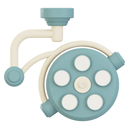 Lâmpada de cirurgia  3D Icon