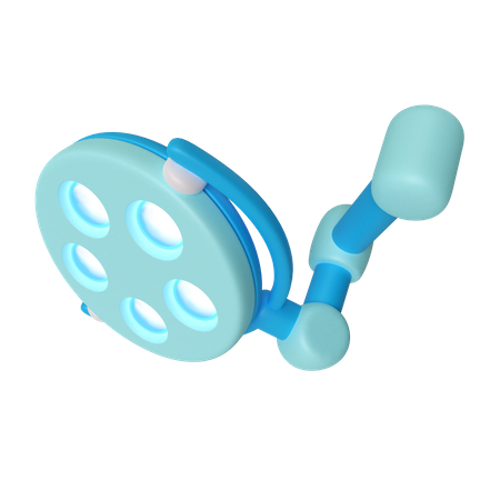 Lâmpada de cirurgia  3D Icon