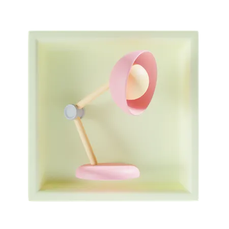 Lâmpada de estudo  3D Icon