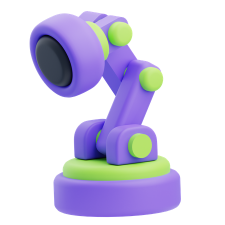 Lâmpada de estudo  3D Icon