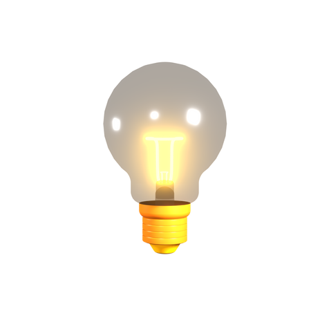 Lâmpada de fábrica  3D Icon