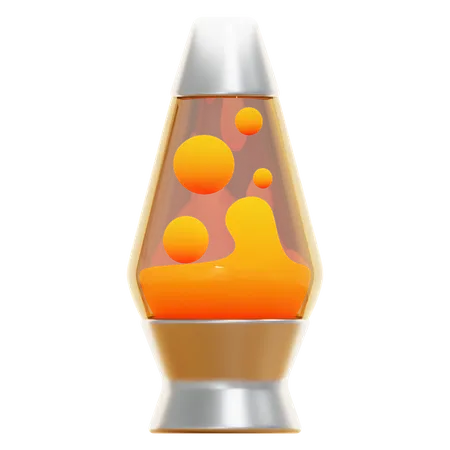 Lâmpada de lava  3D Icon