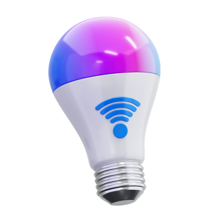 Lâmpada inteligente  3D Icon