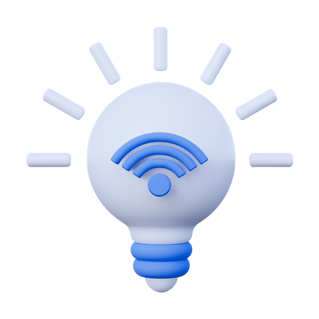 Lâmpada inteligente  3D Icon