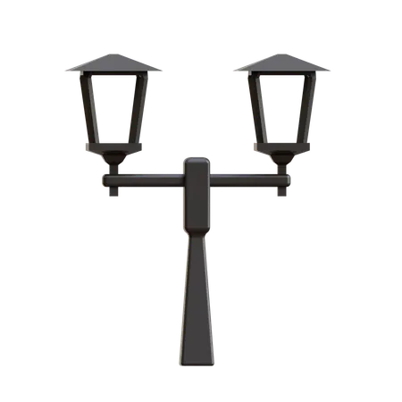 Lampadaire  3D Icon