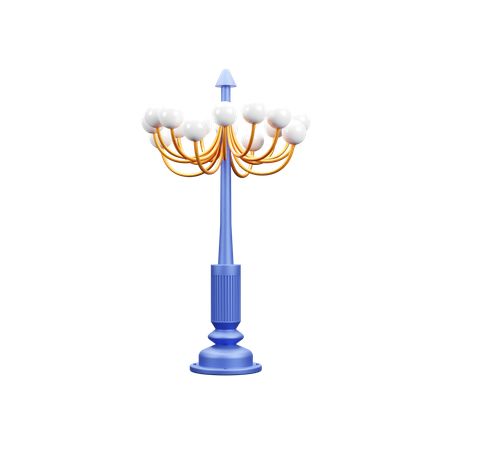 Éclairage public  3D Icon