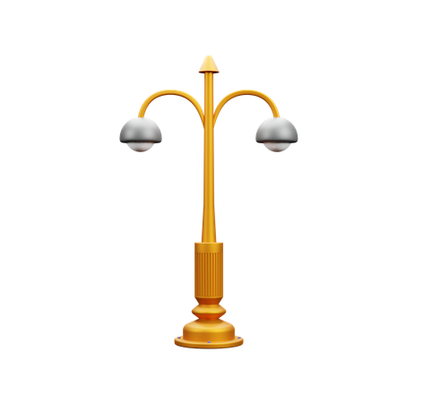 Éclairage public  3D Icon