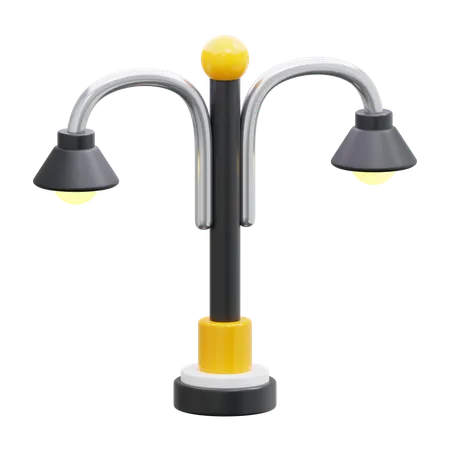 Lampadaire  3D Icon