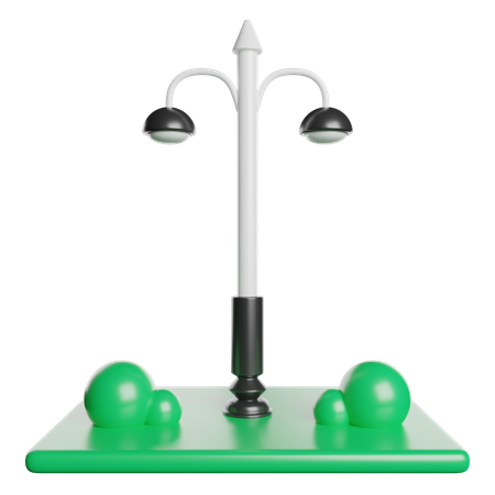 Lampadaire  3D Icon