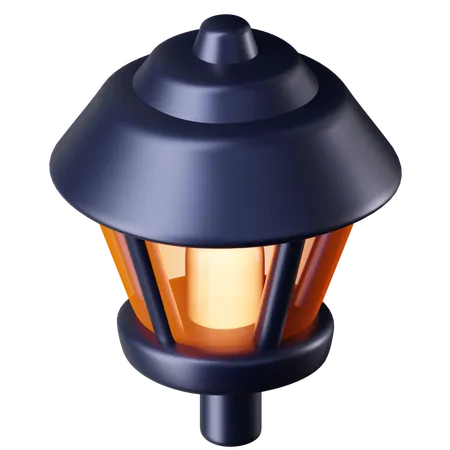 Lampadaire extérieur  3D Icon