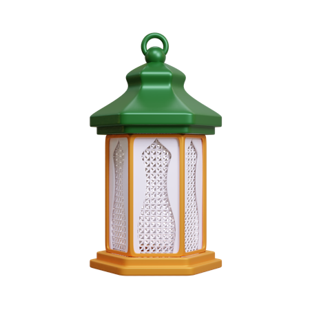 Lámpara árabe  3D Icon